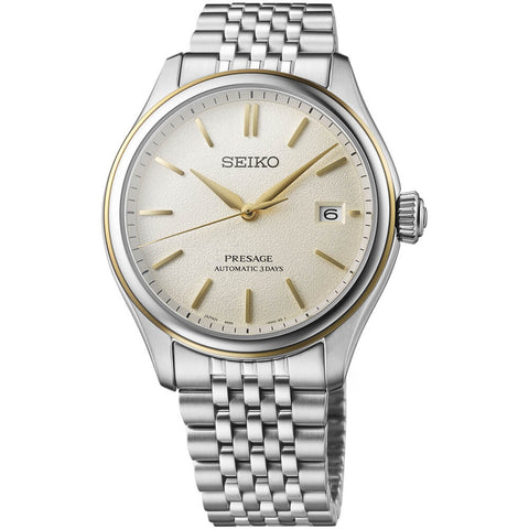 Seiko Presage Classic Series Ivory Dial Men's Watch SPB478