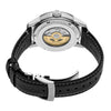 Seiko Presage White Dial Black Leather Strap Men's Watch SPB495