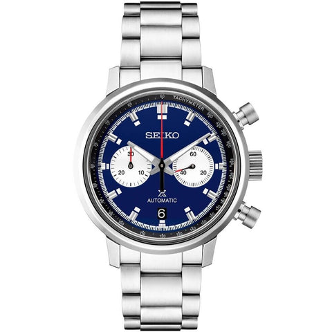 Seiko Prospex Speedtimer Mechanical Chronograph Men's Watch SRQ043