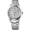 Seiko Prospex Mother-of-Pearl Dial Steel Bracelet Quartz Women's Watch SUR605