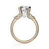 Michael M Europa 18K White Gold Diamond Engagement Ring R674-2