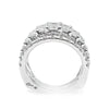 A.JAFFE 14K White Gold Anniversary Diamond Ring WRS1382/362