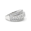 A.JAFFE 14K White Gold Anniversary Diamond Ring WRS1382/362