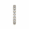 Michael M CROWN 18K White Gold Ladies Wedding Band B800-2
