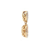 14K Yellow Gold Diamond Citrine Pendant