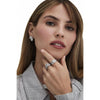 Tacori Dahlia Multi Petal Diamond Huggie Earrings FE904Y