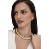 Tacori Dahlia Multi Petal Diamond Huggie Earrings FE904Y