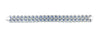 18K White Gold Diamond and Blue Sapphire Bracelet, 38.43g
