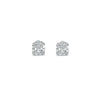 14K White Gold Diaomnd Stud Earrings PDE415-14