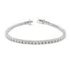 14K White Gold Diamond Tennis Bracelet