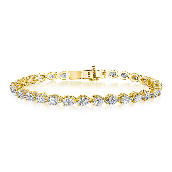 Tacori Classic Crescent RoyalT Diamond Tennis Bracelet FB665Y65