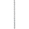 Tacori 18K White Gold Pear Diamond Tennis Bracelet FB67365