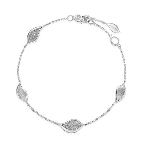 Tacori Dahlia Petal Diamond Pavé Station Bracelet FB9157
