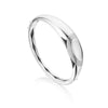 Tacori Crescent Eclipse Silver Domed Bangle FB930SV-M