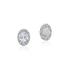 Tacori Oval Bloom Diamond Earring FE811RDOV65