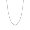 Tacori 18K White Gold Pear Diamond Tennis Necklace FN66916