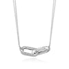 Tacori Crescent Eclipse Double Link Diamond Pendant FN84417