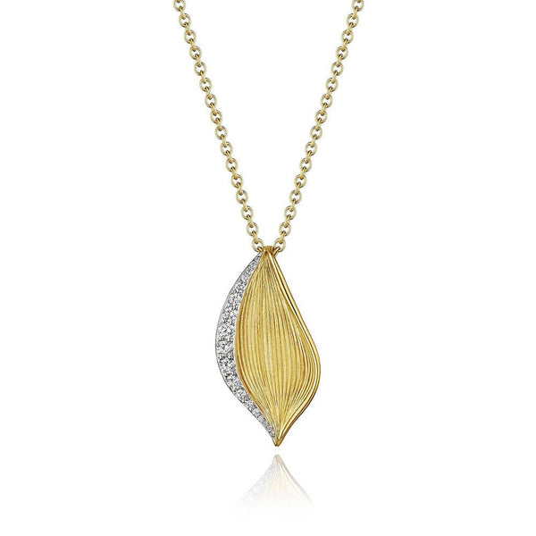 Tacori Dahlia Petal Diamond Lariat Pendant FN914Y26