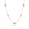 Tacori Dahlia Petal Diamond Pavé Station 18" Necklace FN91518