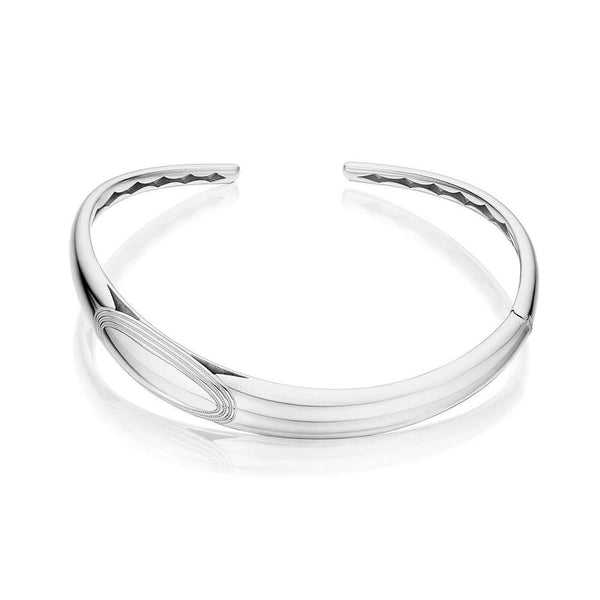 Tacori Crescent Eclipse Silver Domed Choker FN930SV-M
