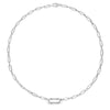 Tacori Crescent Eclipse Silver Large Link Pendant FN945SV17