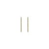 Gabriel 14K Yellow Gold French Pave 20mm Round Inside Out Diamond Hoop Earrings EG13460Y45JJ