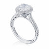 Tacori Round Bloom Engagement Ring HT2571RD7PK