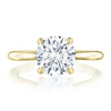 Tacori 18K Yellow Gold Round Solitaire Engagement Ring HT2580RD9Y