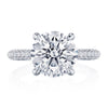Tacori Founder's Collection Round Diamond Engagement Ring HT2673RD8