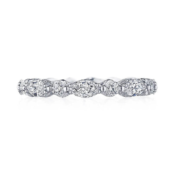 Tacori Classic Crescent RoyalT Marquise and Round Diamond Eternity Band HT26816534