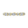 Tacori Marquise and Round 1/2 Way Diamond Band HT2681Y6512
