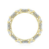 Tacori Marquise and Round 1/2 Way Diamond Band HT2681Y6512