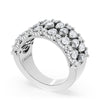 Tacori Classic Crescent RoyalT Marquise and Pear Mosaic Band HT2693W7512