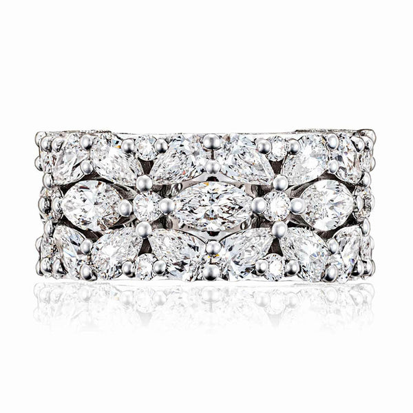Tacori RoyalT East West Marquise and Pear Mosaic Band HT2694W7512