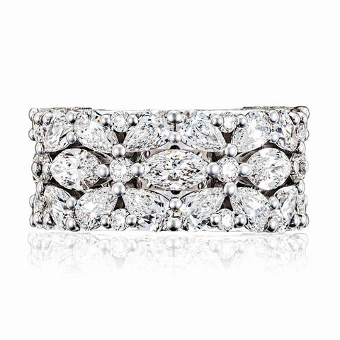 Tacori RoyalT East West Marquise and Pear Mosaic Band HT2694W7512