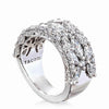 Tacori RoyalT East West Marquise and Pear Mosaic Band HT2694W7512