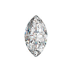 0.40Ct Marquise Modified Brilliant, H, SI2, Good Polish, Poor Symmetry, GIA 2225934126