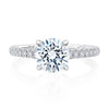A.JAFFE Round Center Diamond Engagement Ring MECRD2772Q/199
