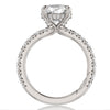 A.JAFFE 18K White Gold Diamond Engagement Ring MECRD3051L/275