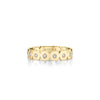 Michael M Signature Bezel Infinity Wedding Band B439