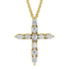 Michael M Montage Diamond Cross Pendant P408