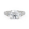Michael M Trinity Diamond Engagement Ring R471-2