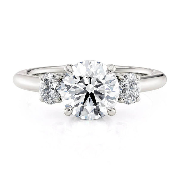 Michael M Trinity Diamond Engagement Ring R806-1.5