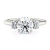 Michael M Trinity Diamond Engagement Ring R806-1.5