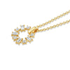 Michael M Montage Baguette and Princess Cut Ring Pendant P413