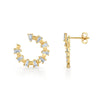 Michael M Montage Baguette Front-to-Back Hoops ER616