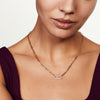Michael M Small Pavé Link Necklace CN353