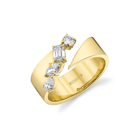Michael M Montage Diamond Split Band B550