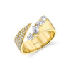Michael M Montage Diamond Split Band With Pave B551