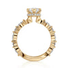 Michael M Montage Marquise Center Diamond Engagement Ring R802-3 Marquise